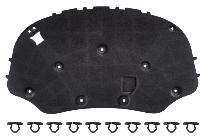 VOLKSWAGEN PASSAT B6 3C SEDAN 2005-2010 WYGŁUSZENIE MASKI 3C0863831B