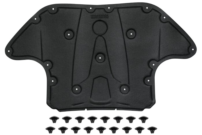 MERCEDES S-CLASS W222 2014-2020 WYGŁUSZENIE ŚRODKOWE MASKI A2226820026