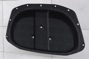 SKODA OCTAVIA II 2004-2013 WYGŁUSZENIE MASKI KOMPLET ZE SPINKAMI 1Z0863831A