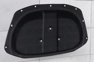 SKODA OCTAVIA II 2004-2013 WYGŁUSZENIE MASKI KOMPLET ZE SPINKAMI 1Z0863831A