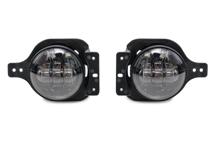 JEEP WRANGLER JL SPORT 2018+ ŚWIATŁA PRZECIWMGIELNE 4'' LED 30W