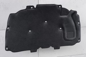VOLVO V50 2004-2012 WYGŁUSZENIE MASKI KOMPLET ZE SPINKAMI 30715979
