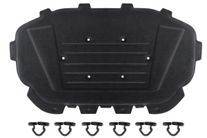 AUDI Q7 4L 2005-2015 WYGŁUSZENIE MASKI 4L0863825 + SPINKI