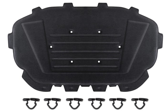 AUDI Q7 4L 2005-2015 WYGŁUSZENIE MASKI 4L0863825 + SPINKI