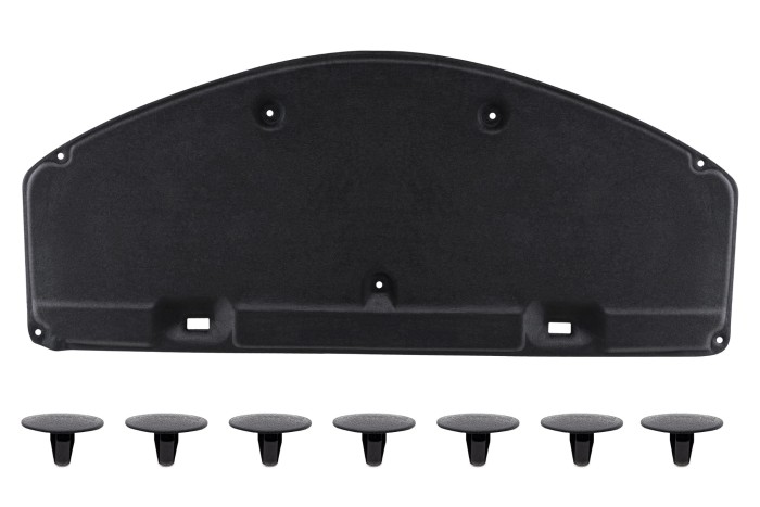 TOYOTA CAMRY VII XV50 2011-2018 WYGŁUSZENIE MASKI KOMPLET ZE SPINKAMI 5334106210