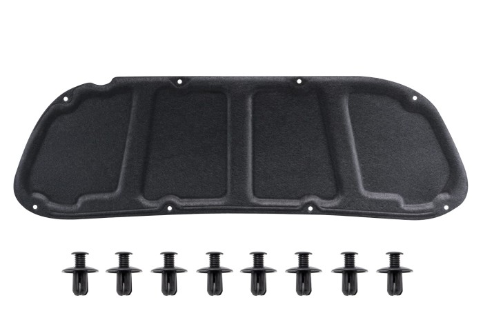 KIA CEED II JD 2012-2018 WYGŁUSZENIE MASKI KOMPLET ZE SPINKAMI 81124A2000