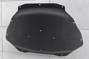 PORSCHE CAYENNE II 92A 2010-2017 WYGŁUSZENIE MASKI KOMPLET ZE SPINKAMI 95855683120