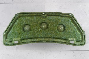 MAZDA CX-5 I KE 2012-2017 WYGŁUSZENIE MASKI KOMPLET ZE SPINKAMI KD6256681A