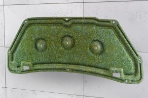 MAZDA CX-5 I KE 2012-2017 WYGŁUSZENIE MASKI KOMPLET ZE SPINKAMI KD6256681A