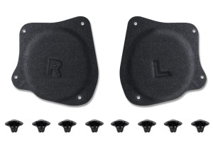 MERCEDES S-CLASS W222 2014-2020 WYGŁUSZENIE BOCZNE MASKI PRAWE + LEWE KOMPLET ZE SPINKAMI A2226820026