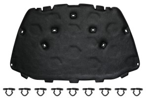 VOLVO XC70 II 2007-2016 WYGŁUSZENIE MASKI Z KOMPLETEM SPINEK 31298731