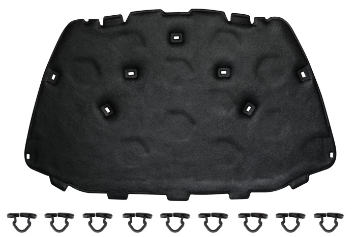 VOLVO XC70 II 2007-2016 WYGŁUSZENIE MASKI Z KOMPLETEM SPINEK 31298731