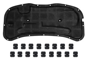VOLKSWAGEN POLO IV 9N 9A4 2006-2010 WYGŁUSZENIE MASKI 6Q0863835C