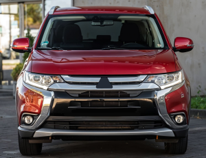 MITSUBISHI OUTLANDER III GF 2015-2021 CHROMOWANA DOLNA LISTWA PRZEDNIEGO ZDERZAKA PRAWA 6407A144