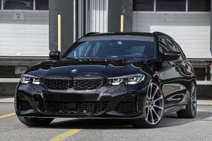 BMW SERIA 3 G21 2018+ TUNINGOWY GRILL PRZEDNI DIAMOND CZARNY ATRAPA NERKI
