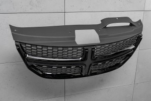 DODGE JOURNEY I 2008-2020 GRILL PRZEDNI ATRAPA CHŁODNICY CZARNA 5NB56TZZAA