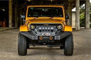 JEEP WRANGLER JK 2007-2018 PANCERZ GRUMPER ZE ZDERZAKIEM
