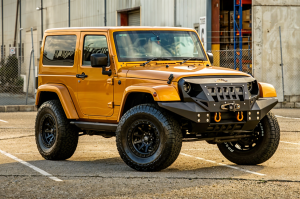 JEEP WRANGLER JK 2007-2018 PANCERZ GRUMPER ZE ZDERZAKIEM