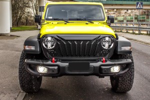 JEEP WRANGLER JK JL LEWA KOŃCÓWKA NAROŻNIK ZDERZAKA DO ZDERZAKA RUBICON