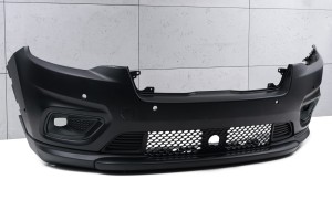 JEEP CHEROKEE V KL 2018-2023 PO FACELIFTINGU KOMPLETNY ZDERZAK PRZEDNI Z PDC 68406528AC