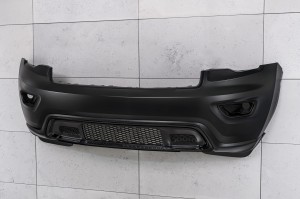 JEEP GRAND CHEROKEE IV WK2 2017-2021 PO DRUGIM FACELIFTINGU KOMPLETNY ZDERZAK PRZEDNI BEZ PDC BEZ SPRYSKIWACZY 6EB83TZZAA