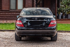 MERCEDES C-CLASS W204 2011-2014 PO FACELIFTINGU LISTWA TYLNEGO ZDERZAKA LEWA A2048852921