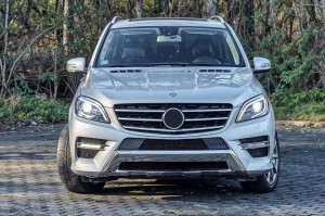 MERCEDES ML W166 2011-2015 CHROMOWANA ZAŚLEPKA PRZEDNIEGO ZDERZAKA A1668851223