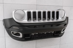 JEEP RENEGADE I BU 2015-2018 PRZED FACELIFTINGIEM KOMPLETNY ZDERZAK PRZEDNI Z CHROMOWANYM GRILLEM 5XB40LXHAA