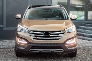 HYUNDAI SANTA FE III DM 2012-2015 PRZED FACELIFTINGIEM KRATKA ATRAPA PRZEDNIEGO ZDERZAKA 865614Z000