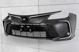 TOYOTA COROLLA XII E21 2019+ SEDAN KOMPLETNY ZDERZAK PRZEDNI Z GRILLEM 5211902Q10