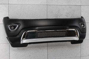 JEEP GRAND CHEROKEE IV WK2 2014-2017 PO FACELIFTINGU KOMPLETNY ZDERZAK PRZEDNI BEZ PDC 1WL27TZZAC