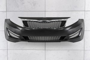 KIA OPTIMA III TF 2010-2013 PRZED FACELIFTINGIEM KOMPLETNY ZDERZAK PRZEDNI Z GRILLEM POD DRL LED 865112T000