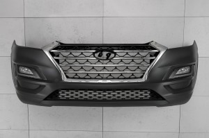 HYUNDAI TUCSON III 2018-2020 PO LIFTINGU KOMPLETNY ZDERZAK PRZEDNI Z LAMPAMI DRL LED 86511D3500