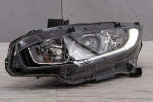 HONDA CIVIC X 2016-2019 PRZED FACELIFTINGIEM LAMPA PRZEDNIA LED LEWA 33150TBAA01