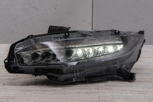 HONDA CIVIC X 2016-2019 PRZED FACELIFTINGIEM LAMPA PRZEDNIA LED LEWA 33150TEDP11
