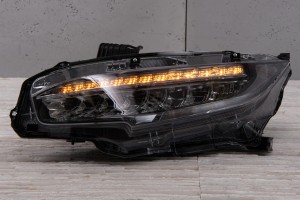 HONDA CIVIC X 2016-2019 PRZED FACELIFTINGIEM LAMPA PRZEDNIA LED LEWA 33150TEDP11
