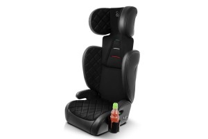 ROCCO FOTELIK SAMOCHODOWY EKOSKÓRA PODSTAWKA 2w1 I SIZE 100-150 CM R129