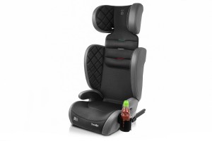 SALVATORE FOTELIK SAMOCHODOWY EKOSKÓRA PODSTAWKA 2w1 I SIZE 100-150 CM R129 ISOFIX