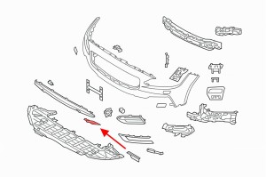 VOLVO S90 2016-2020 PRZED FACELIFTINGIEM LEWA ZAŚLEPKA KRATKA PRZEDNIEGO ZDERZAKA 31383513