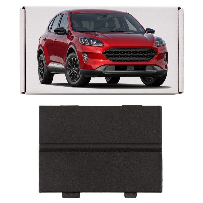 FORD ESCAPE MK4 IV 2019-2024 PRZED FACELIFTINGIEM ZAŚLEPKA PRZEDNIEGO ZDERZAKA HAKA HOLOWNICZEGO LV4B17E810