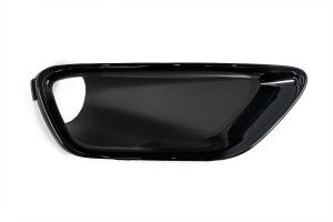 JEEP GRAND CHEROKEE IV WK2 2017-2021 PO FACELIFTINGU RAMKA HALOGENU KRATKA ZDERZAKA CZARNA PRAWA 5YL30TZZAA