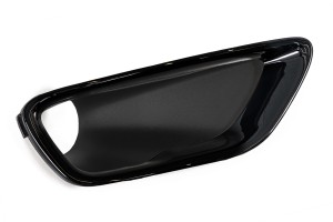 JEEP GRAND CHEROKEE IV WK2 2017-2021 PO FACELIFTINGU RAMKA HALOGENU KRATKA ZDERZAKA CZARNA PRAWA 5YL30TZZAA