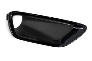 JEEP GRAND CHEROKEE IV WK2 2017-2021 PO FACELIFTINGU RAMKA HALOGENU KRATKA ZDERZAKA CZARNA PRAWA 5YL30TZZAA