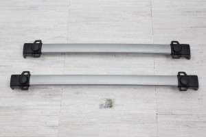 MITSUBISHI ASX 2010+  SREBRNE BELKI DO RELINGÓW