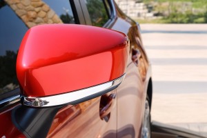 MAZDA 3 III BM BN 2014-2018 CHROMOWANE NAKŁADKI NA LUSTERKA