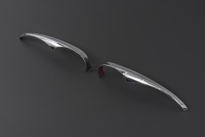 MAZDA 3 III BM BN 2014-2018 CHROMOWANE NAKŁADKI NA LUSTERKA