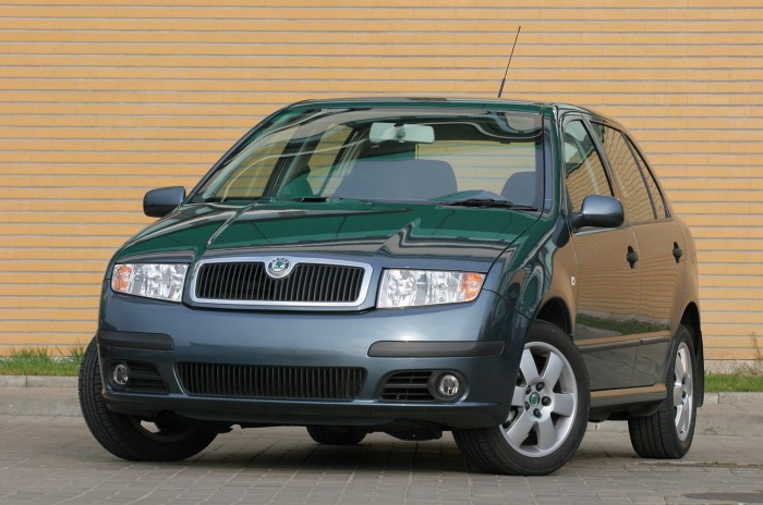 SKODA FABIA I 2004-2008 PO FACELITINGU HALOGEN LEWY 7H0941700C