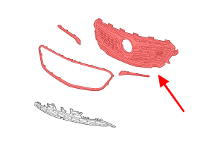 OPEL INSIGNIA B Z18 2017-2020 PRZED FACELIFTINGIEM ATRAPA CHŁODNICY GRILL STYLIZACJA NA GSI CZARNA 39020281
