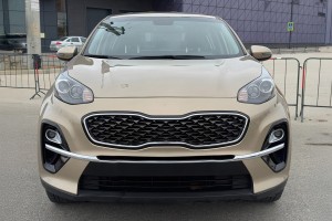 KIA SPORTAGE IV QL 2018-2021 PO FACELIFTINGU KRATKA PRZEDNIEGO ZDERZAKA ŚRODKOWA 86560F1500