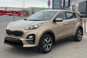 KIA SPORTAGE IV QL 2018-2021 PO FACELIFTINGU KRATKA PRZEDNIEGO ZDERZAKA ŚRODKOWA 86560F1500